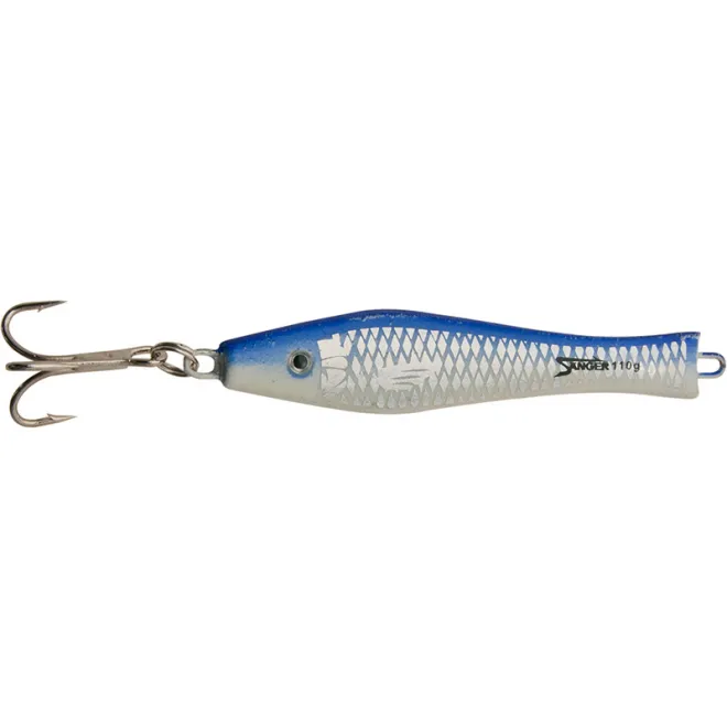 Aquantic 3D Holo Pilker 200 g Blau/Silber