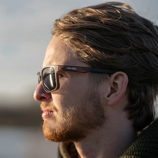 Avid Carp SeeThru Mirage Polarised Sunglasses Grey Lens