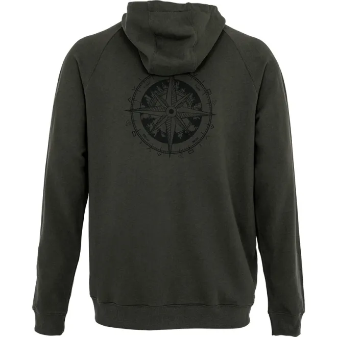 Avid Carp Bearing Zip Hoodie Green M