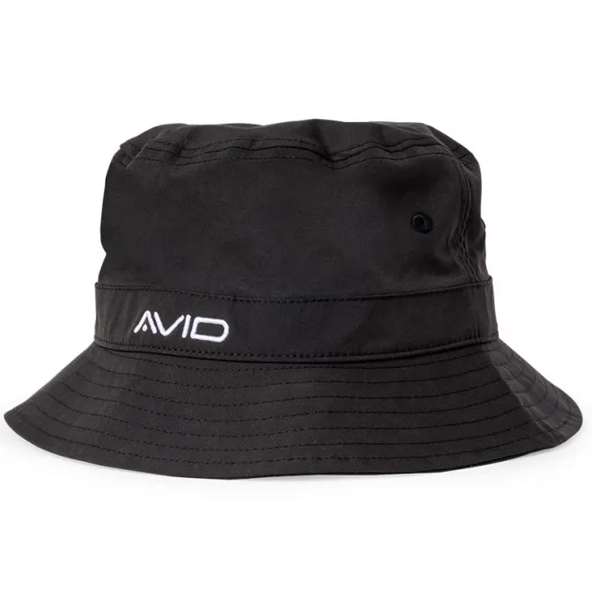 Avid Carp Stealth Black Bucket Hat