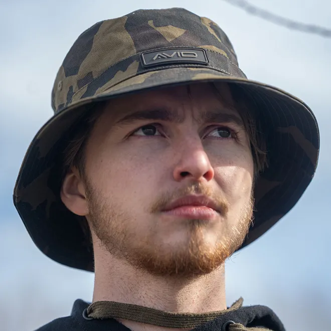 Avid Carp Distortion Camo Bucket Hat
