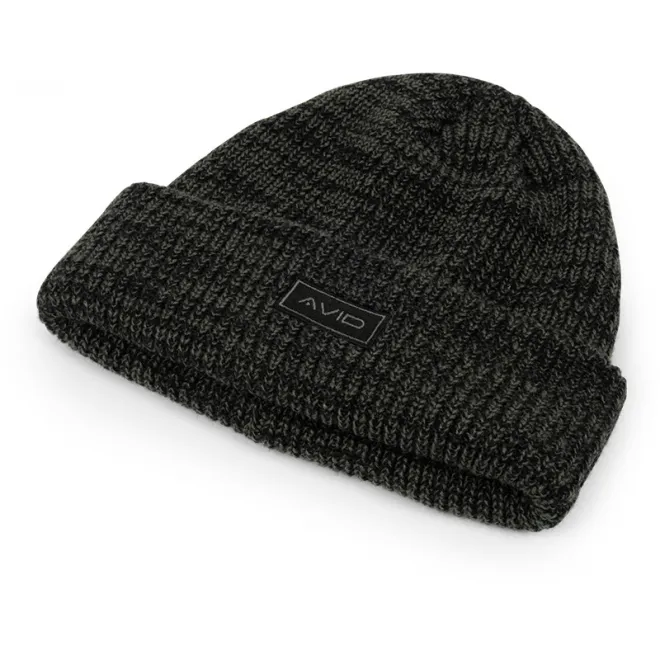 Avid Carp Marl Knit Beanie Green