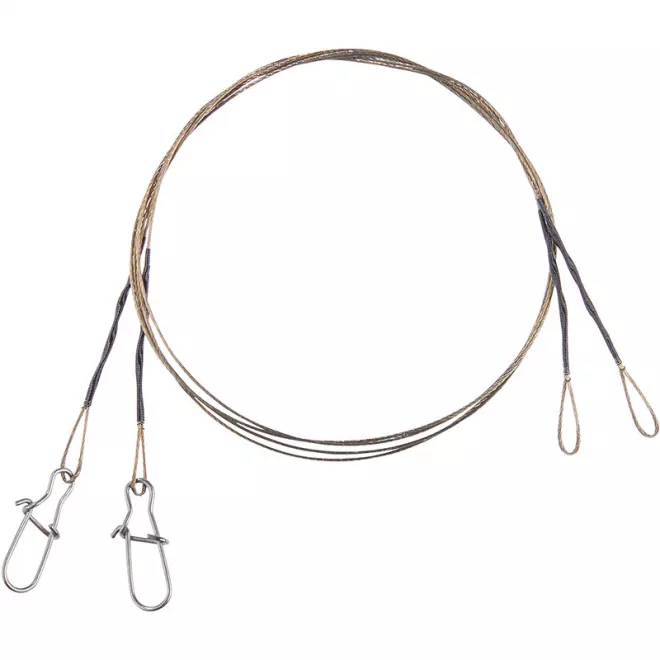 Balzer 7x7 Niroflex Wirbel/Schlaufe 40 cm 6 kg