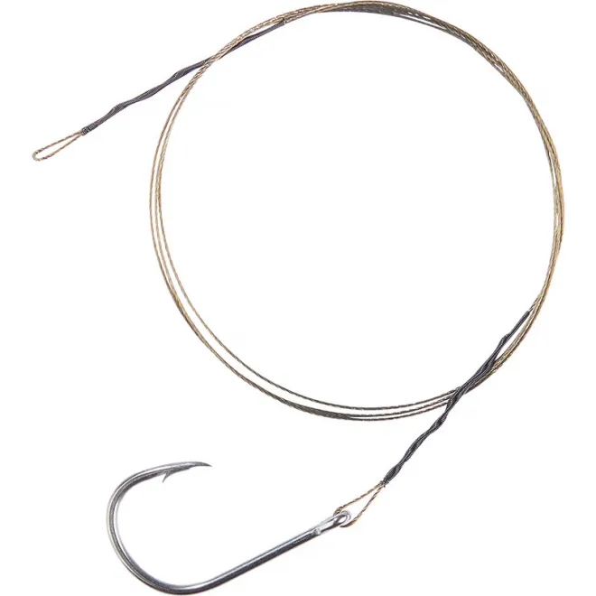 Balzer 7x7 Niroflex Einzelhaken/Schlaufe 50 cm 9 kg 1/0