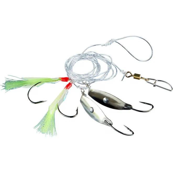 Balzer 71° North Dorschblinkersystem Klein 2+2 Haken