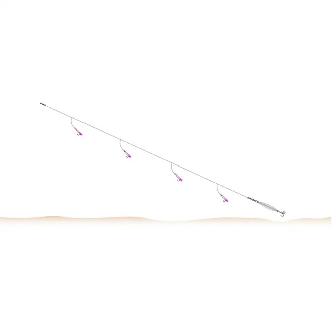 Balzer 71° North Köhler System mit 4 Haken