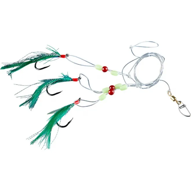 Balzer 71° North Cod-/Coalfish System Grün 3 Haken