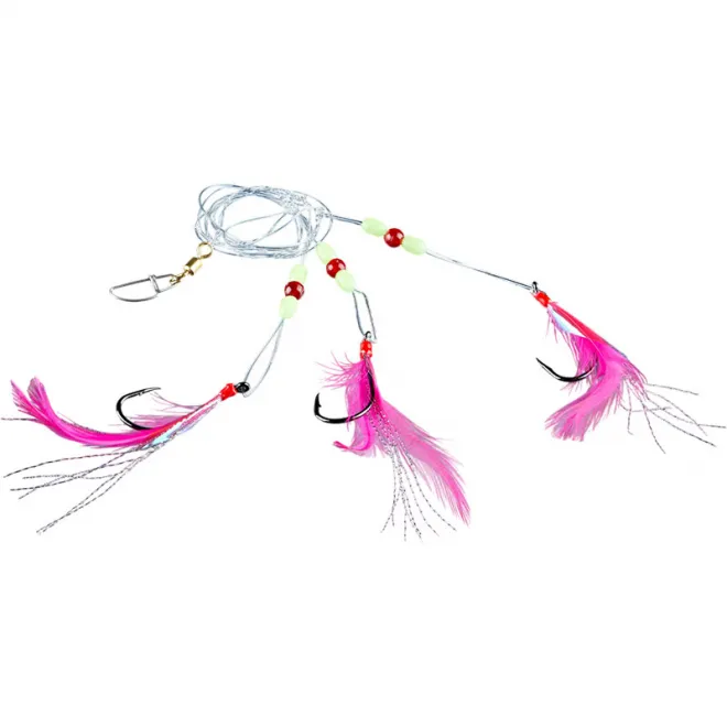 Balzer 71° North Cod-/Coalfish System Pink 3 Haken