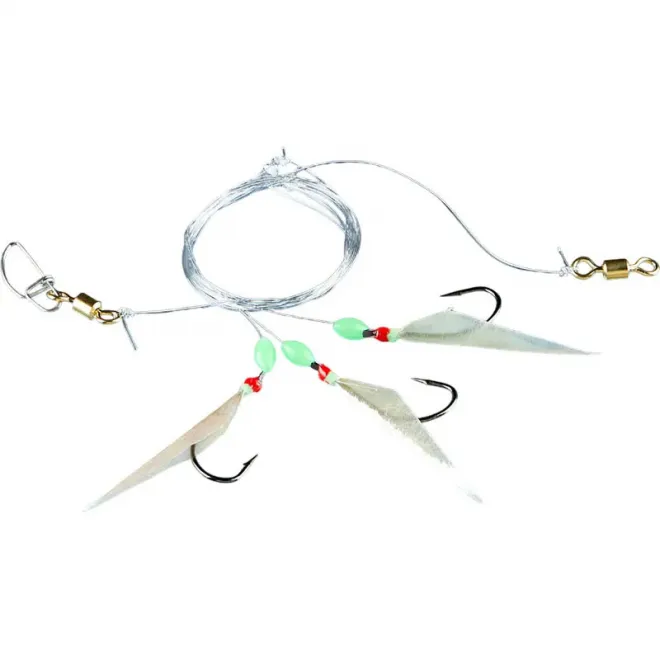 Balzer 71° North Cod-/Coalfish System Echte Fischhaut 3 Haken 7/0