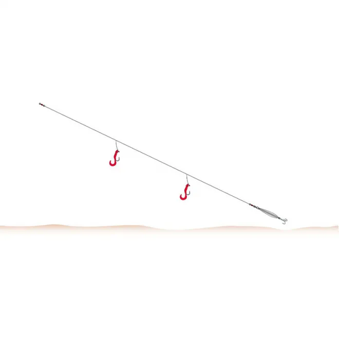 Balzer 71° North Großdorsch System Pink 2 Haken