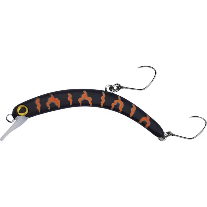 Balzer Trout Banana Wobbler Black Albino