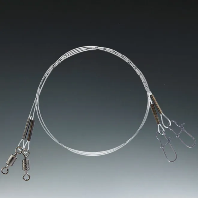 Balzer Shirasu Hardmono Rig Wirbel + Snap 30 cm 0,50 mm 11 kg