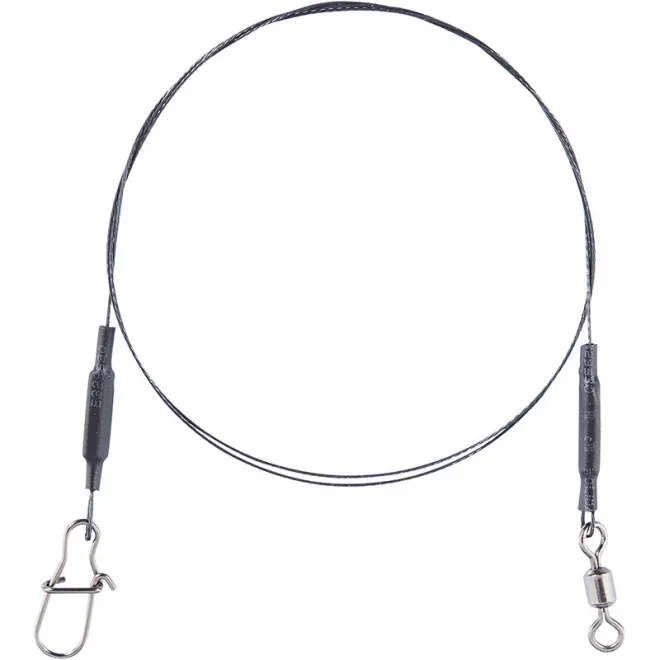 Balzer Shirasu 1x7 Titanium Rig Snap + No Knot 35 cm 7 kg