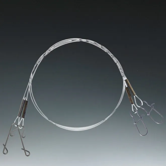 Balzer Shirasu Fluorocarbon Rig Snap + No Knot 0,25 mm 50 cm 5,1 kg