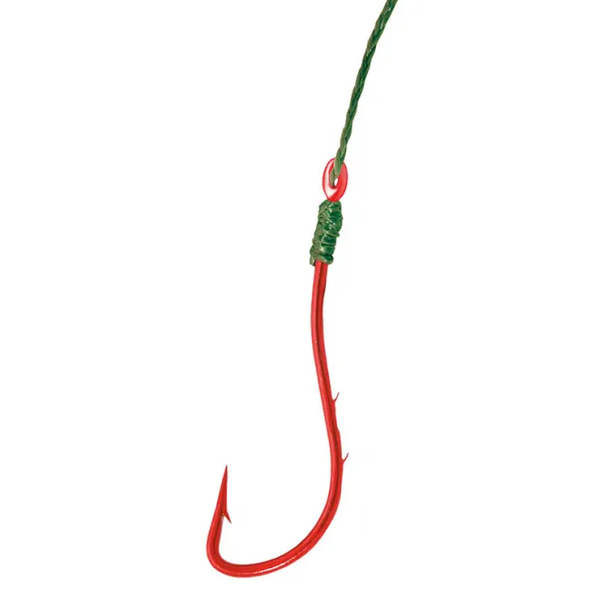 Balzer Camtec Aalhaken Geflochtene Schnur 60 cm #2 15 kg