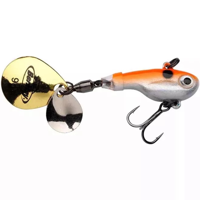 Berkley Pulse Spintail 9 g Orange Glitter