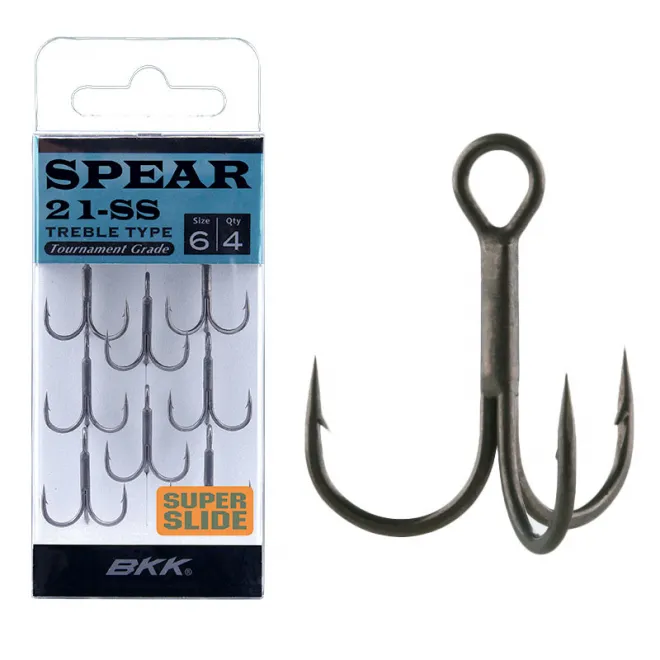 BKK Spear-21 SS Treble Hook 1/0