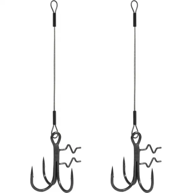 BKK Assist Spear Stinger 7x7 Wire Zander SS 8 cm #4