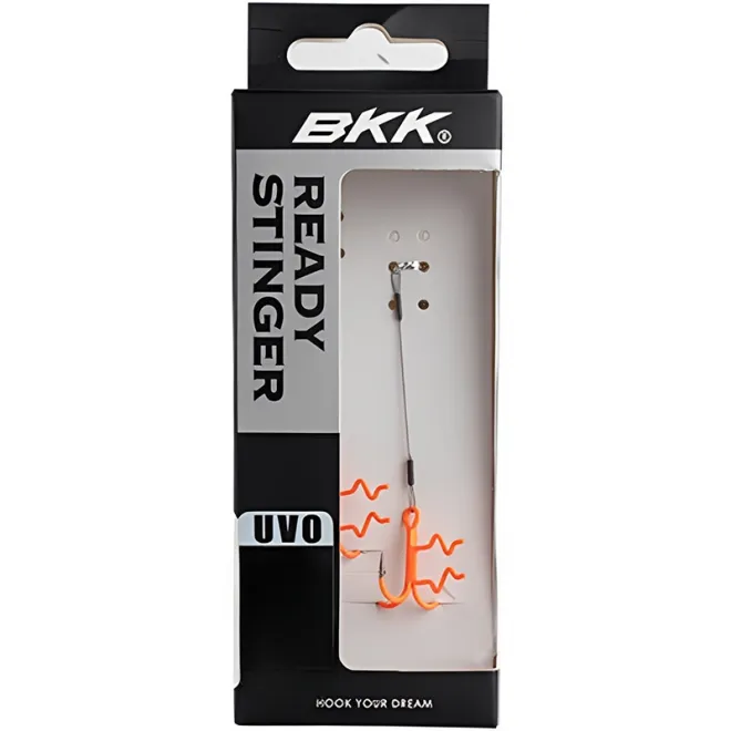BKK Assist Spear Stinger 7x7 Wire Zander UVO 9 cm #4