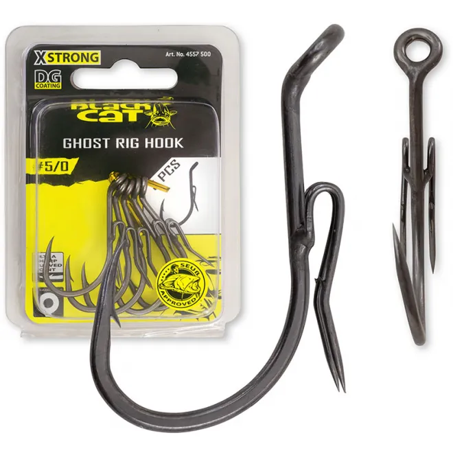 Black Cat Ghost Rig Haken DG Coating 7/0