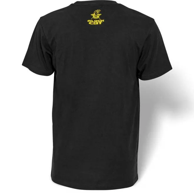Black Cat Black Shirt L