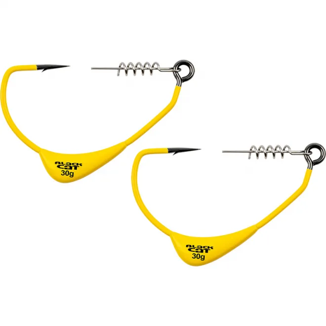 Black Cat Mega Offset Hook 10/0 30 g