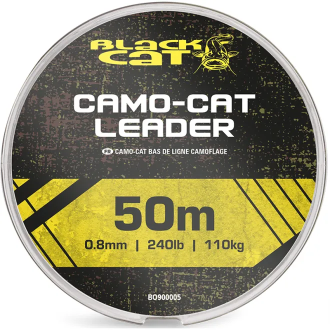 Black Cat Camo-Cat Leader 50 m 0,8 mm 110 kg