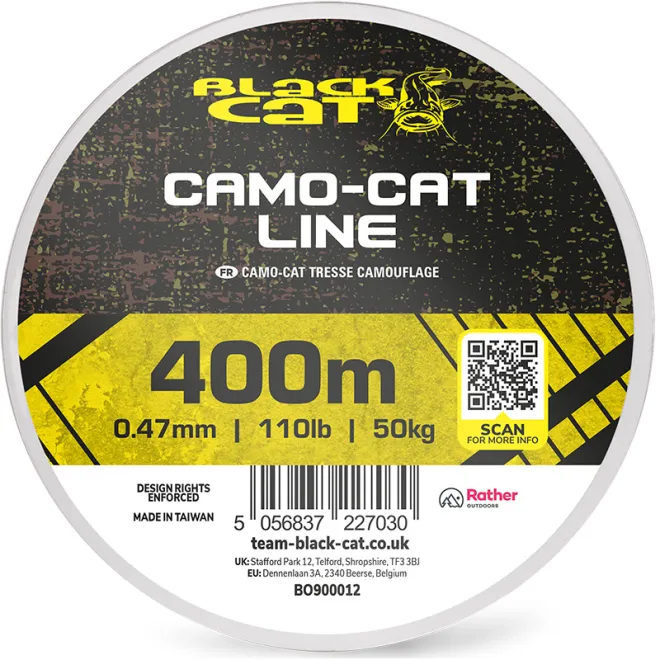 Black Cat Camo-Cat Line 400 m 0,47 mm 50 kg