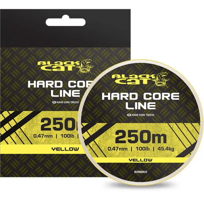 Black Cat Hard Core Line Yellow 250 m 45,4 kg 0,47 mm