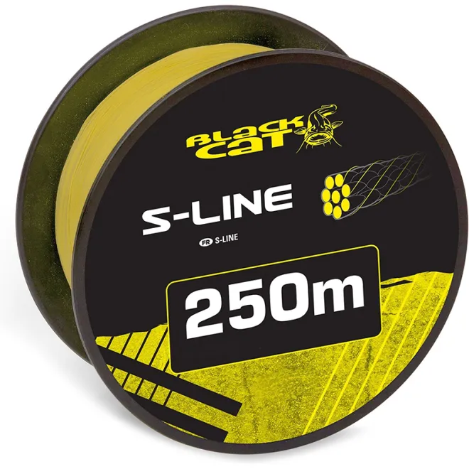 Black Cat S-Line Yellow 250 m 0,38 mm 40 kg