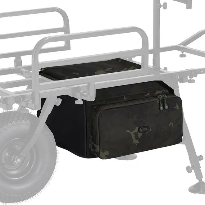 Carp Porter Deluxe Drop-In Barrow Bag Dark Kamo