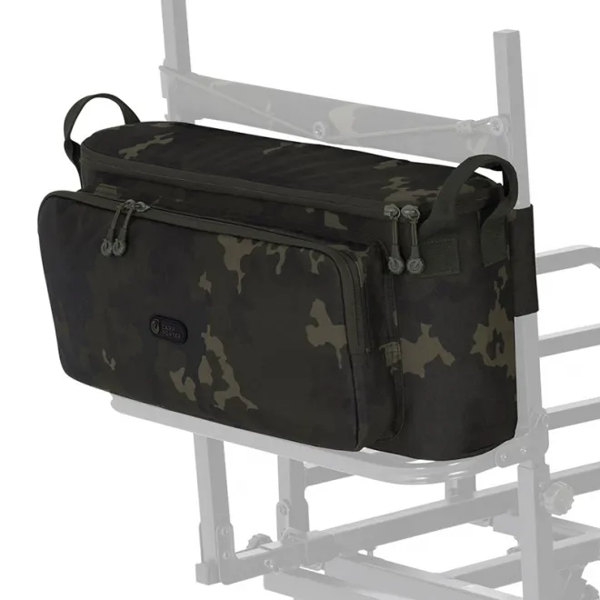 Carp Porter Small Front Barrow Bag Dark Kamo