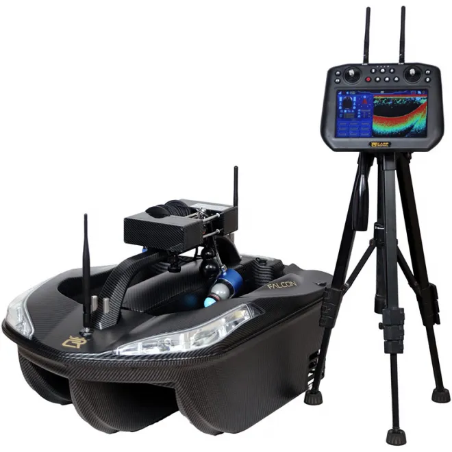 Carp Royal Falcon mit elektrischer Futterschleuder und Kamera