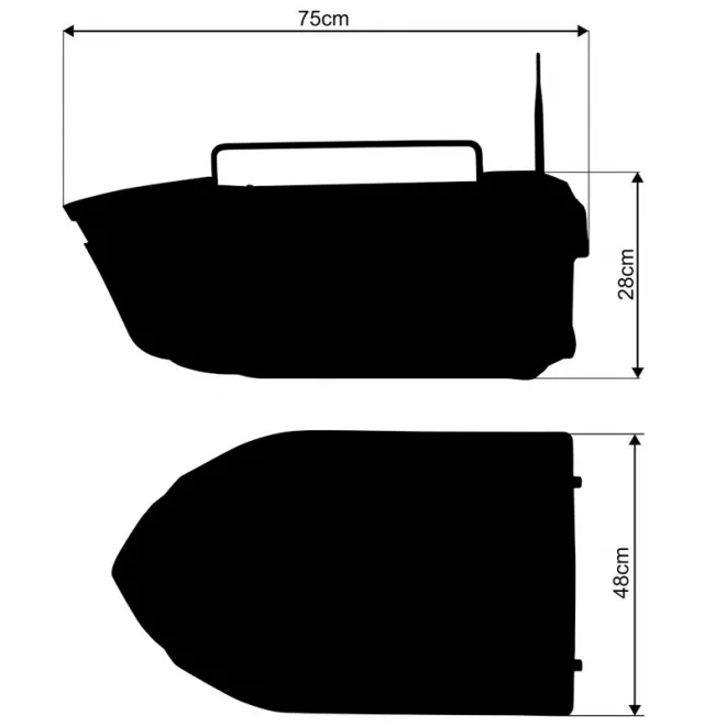 Carp Royal KING 6.0 Futterboot Camo GPS / SONAR / LI-ION