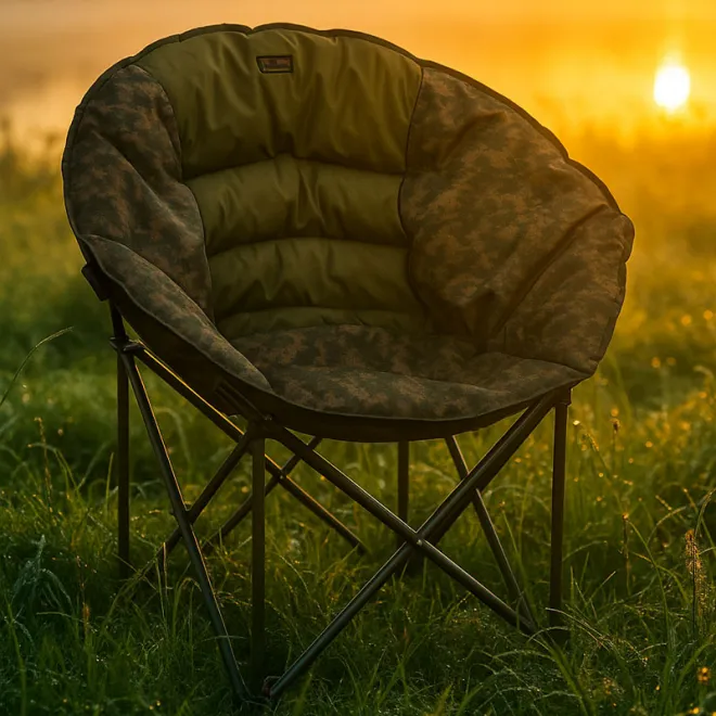 Carp Spirit Blax Moon Chair Camo