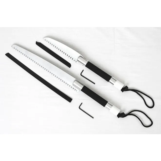 Carpspot Multispotstick Silver Säge Adapter mit Griff 16 cm Klinge