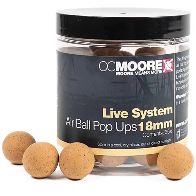 CCMoore Live System Air Ball Pop Ups 18 mm