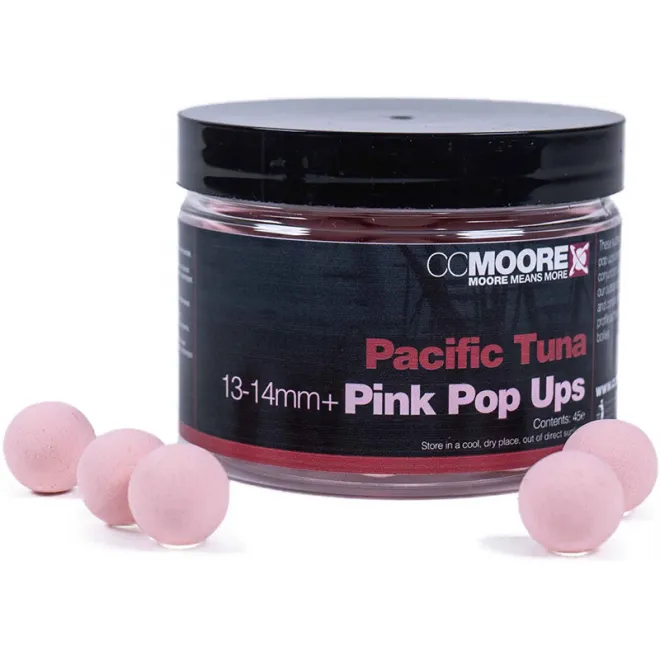 CCMoore Pacific Tuna Pink Pop Ups 13-14 mm