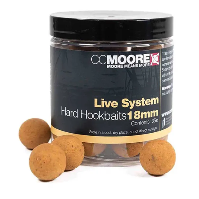 CCMoore Live System Hard Hookbaits 18 mm