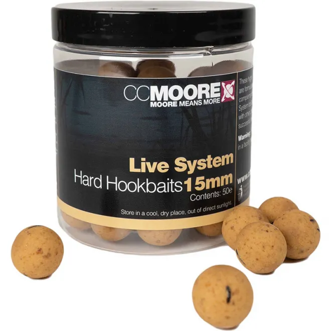 CCMoore Live System Hard Hookbaits 15 mm