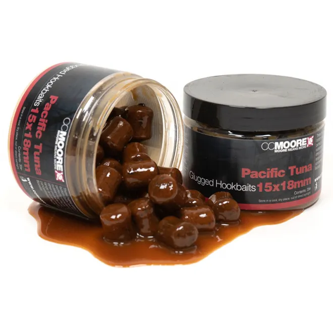 CCMoore Pacific Tuna Glugged Hookbaits 15 x 18 mm