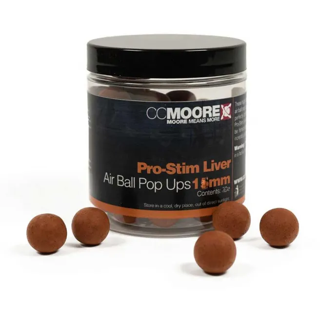 CCMoore Pro-Stim Liver Air Ball Pop Ups 10 mm