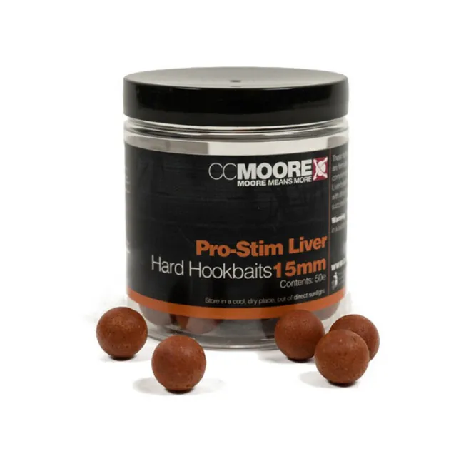 CCMoore Pro-Stim Liver Hard Hookbaits 12 mm