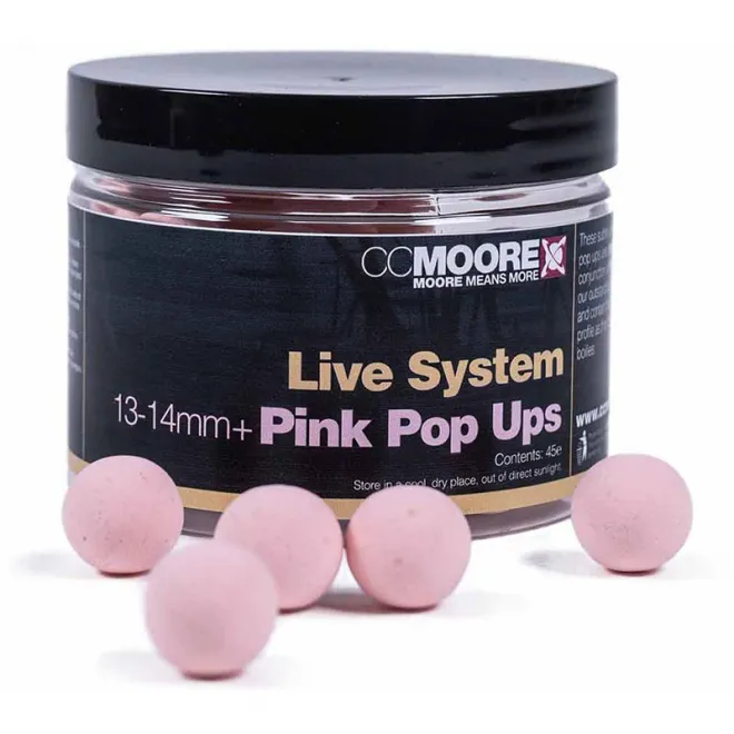 CCMoore Live System Pink Pop Ups 13-14 mm