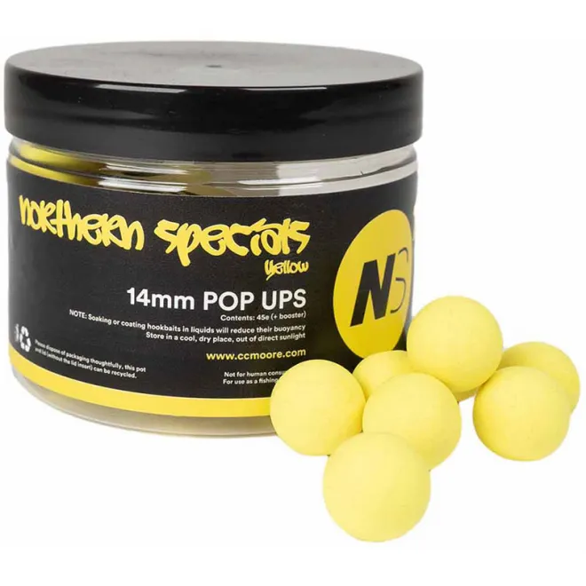 CCMoore NS1 Pop Ups Yellow 14 mm