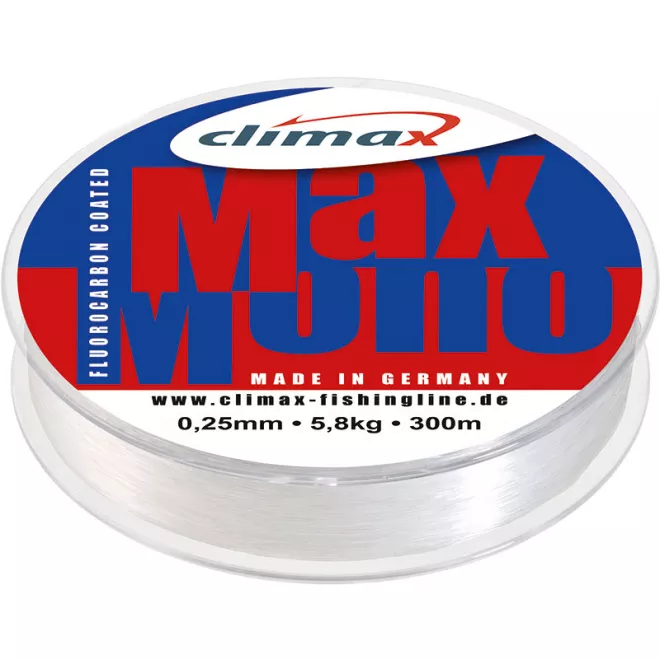 Climax MAX Mono Clear 300 m - 0,25 mm - 5,00 kg