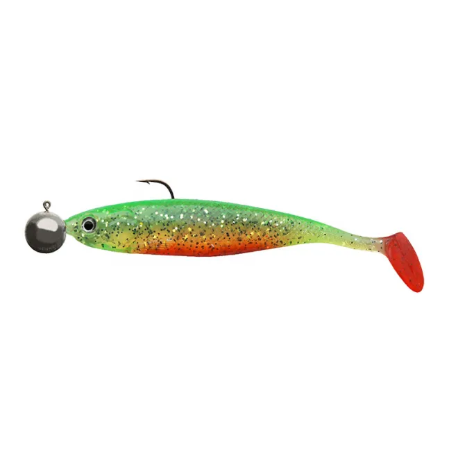 Cormoran Action Fin Shad RTF 10 cm Green Tiger - 2 Stück