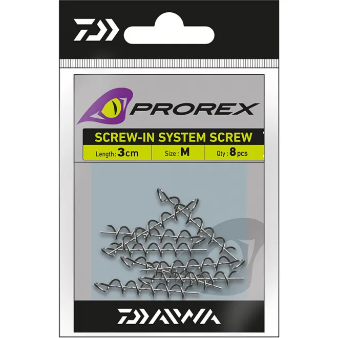 DAIWA Prorex Screw-In Schraubspirale - 5 cm