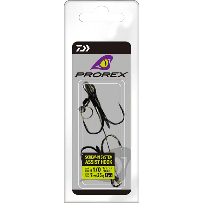 DAIWA Prorex Screw-In Assist Hook - 8,5 cm - 2/0