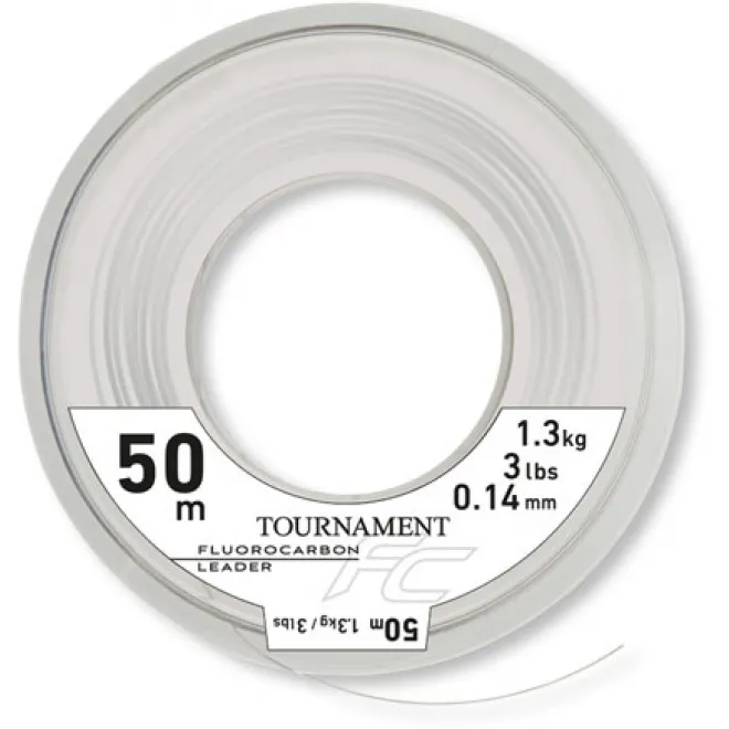 DAIWA Tournament Fluorocarbon Leader 50 m 0,35 mm
